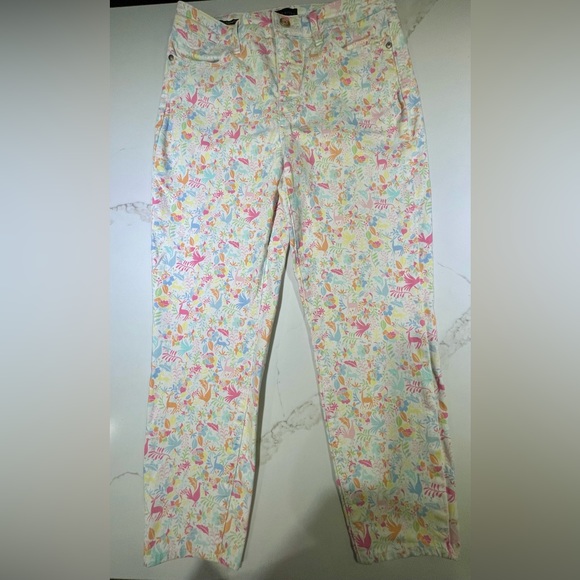 🥳🫆$6 EACH! Talbots women’s Jagging crop jeans & Heritage Turquoise, 8, 2 pairs - Picture 9 of 11